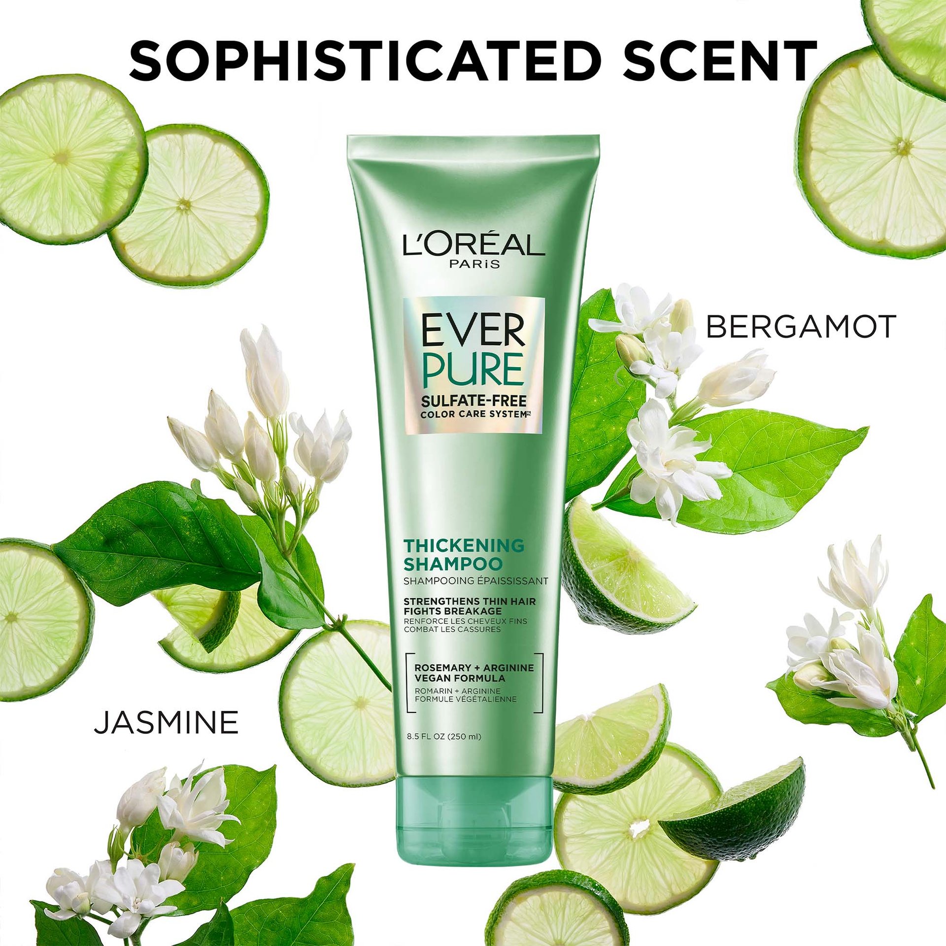 L'Oréal Paris EverPure Sulfate-Free Thickening Shampoo, Scent and Perfume